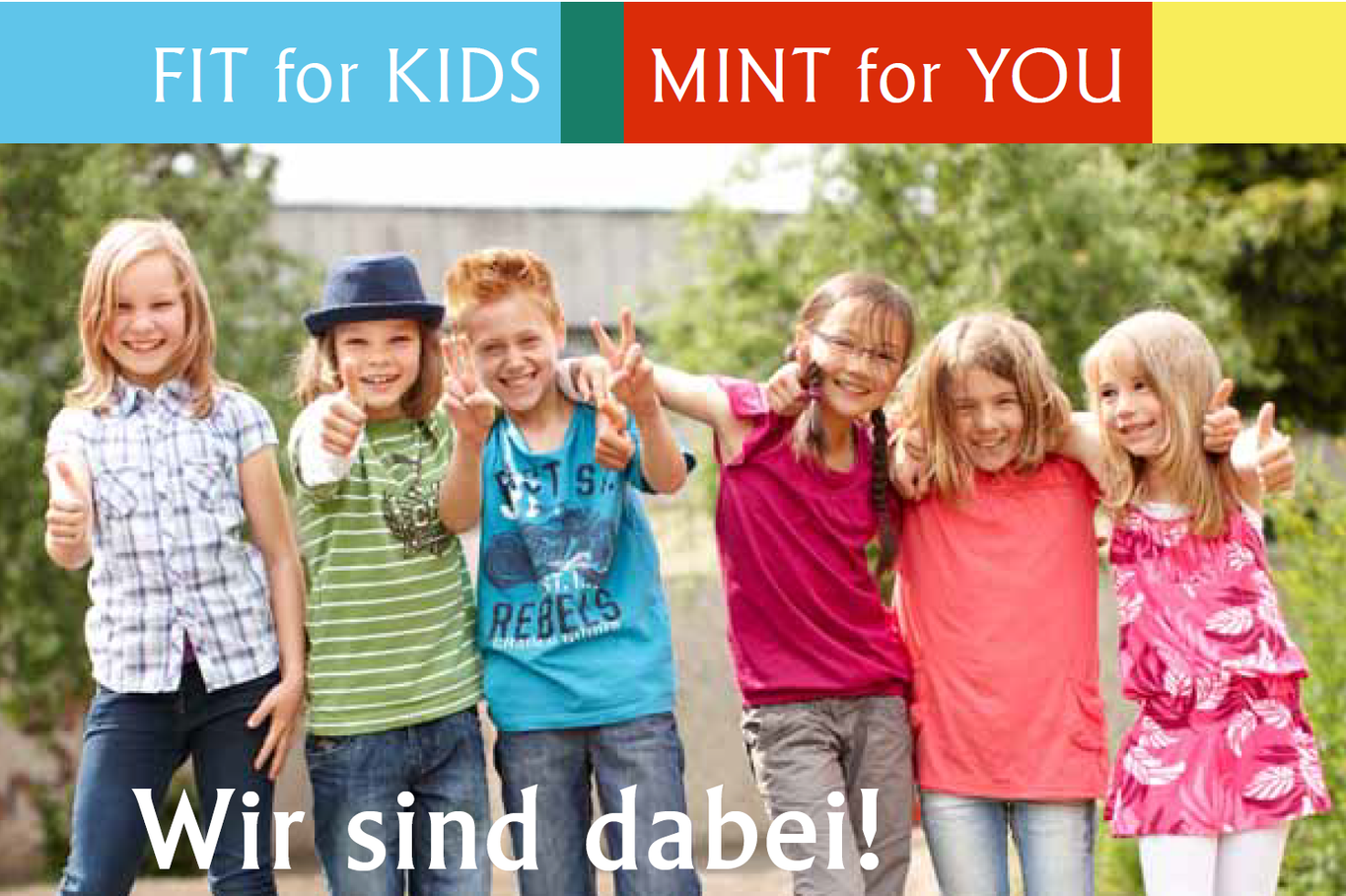 Wir sind dabei!